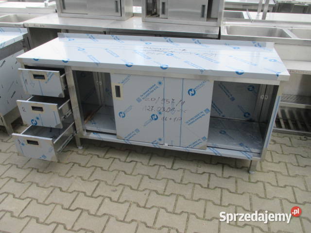 Stół Gastronomiczny Drzwi Suwane Szuflady Ostrów Wielkopolski