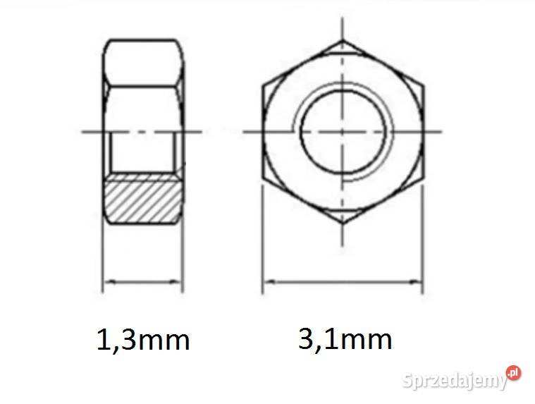 Śruba z nakrętką M16 długość 22mm grubość 16mm Pozostałe kujawsko-pomorskie Bydgoszcz sprzedam