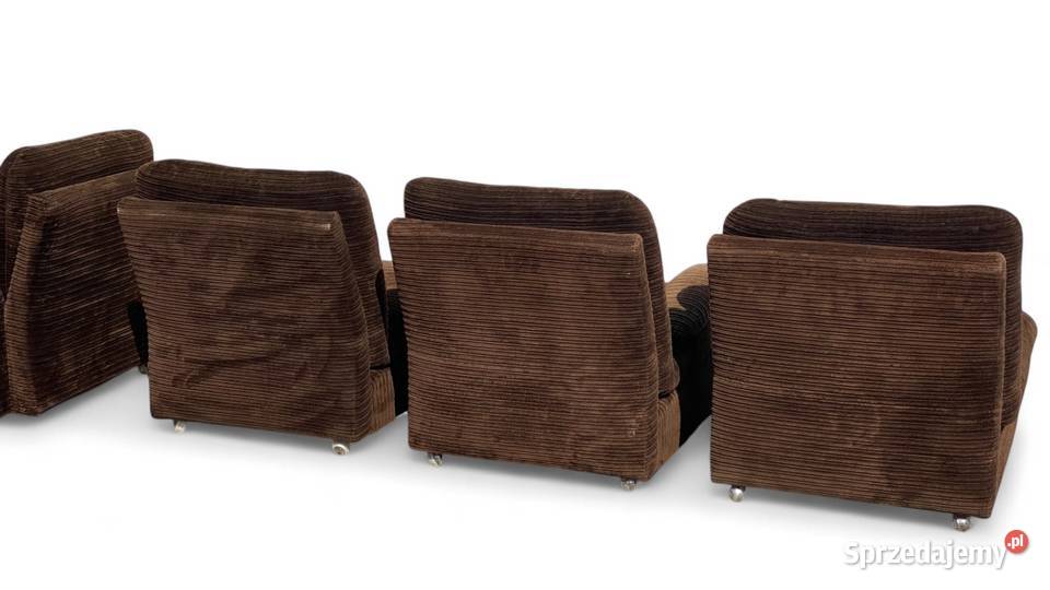 Modułowy narożnik wypoczynkowy vintage lata 70 zachodniopomorskie Gryfice