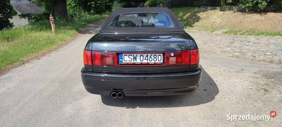 Audi 80 B4 cabrio 19 TDI S2 Artec L skórzana tapicerka Grudziądz