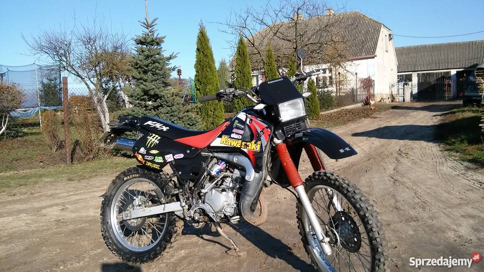 Kawasaki kmx 125R yamaha dt honda crm ktm lc2 Kawasaki Wichulec
