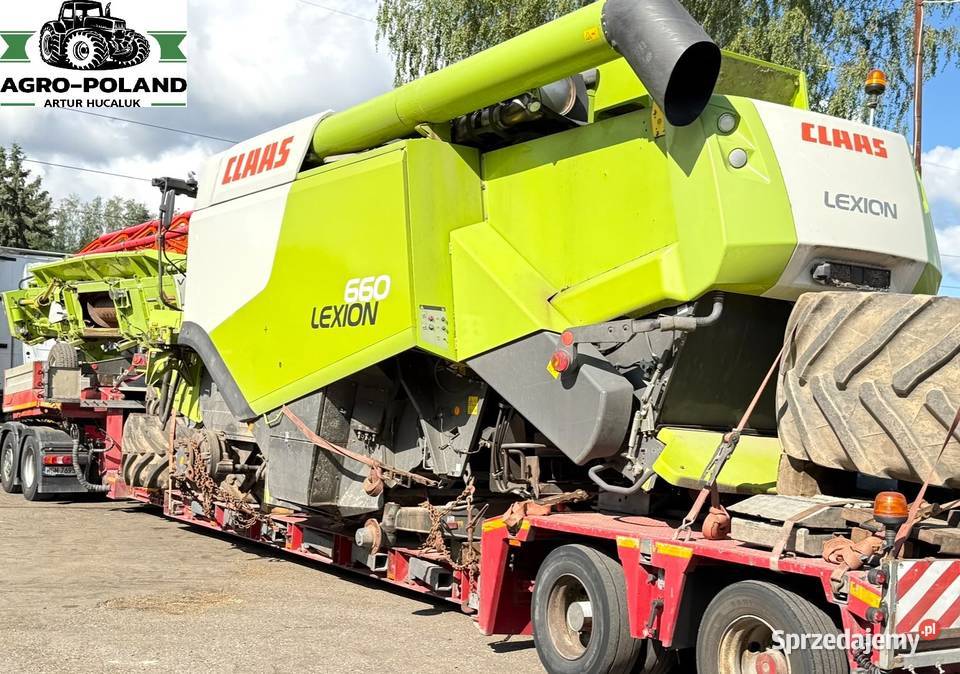 KOMBAJN ZBOŻOWY CLAAS LEXION 660 2013 2280 H Zbożowe Kudowa-Zdrój