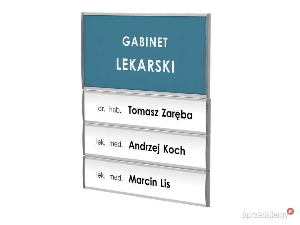 Tabliczki przydrzwiowe 72x147mm Art CLIGO 074 2 Kotorydz