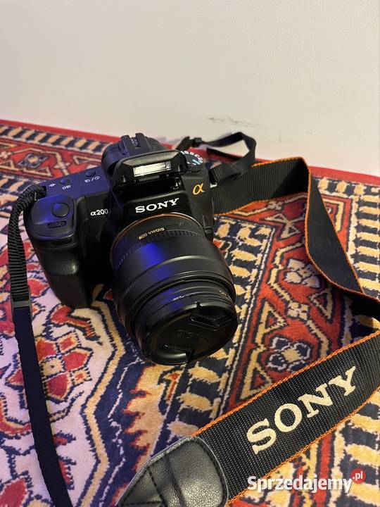 Aparat lustrzanka Sony A200 Zwoleń