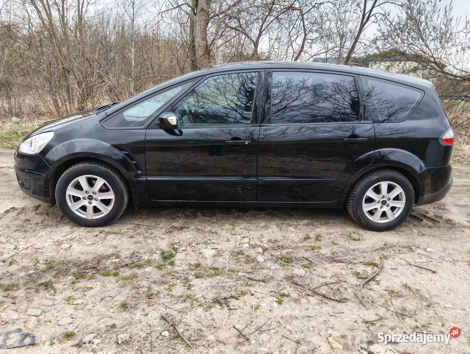 Sprzedam Ford S 2 0 benzyna 2007 7 osobowe czarny Zawiercie sprzedam