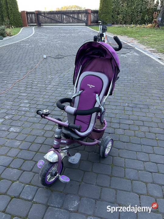 rowerek trójkołowy spacerówka Baby Cruiser VIP