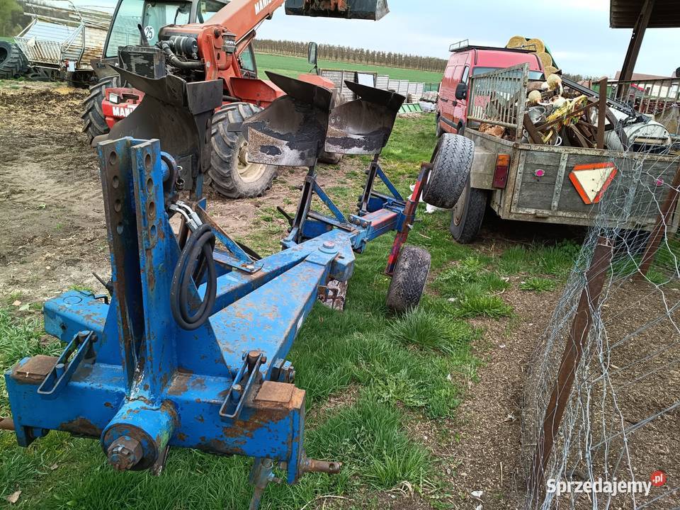 Pług 3 skibowy obrotowy rabe werk 21 Opatów