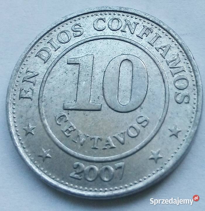 NIKARAGUA10 CENTAVOS2007 r Legionowo sprzedam