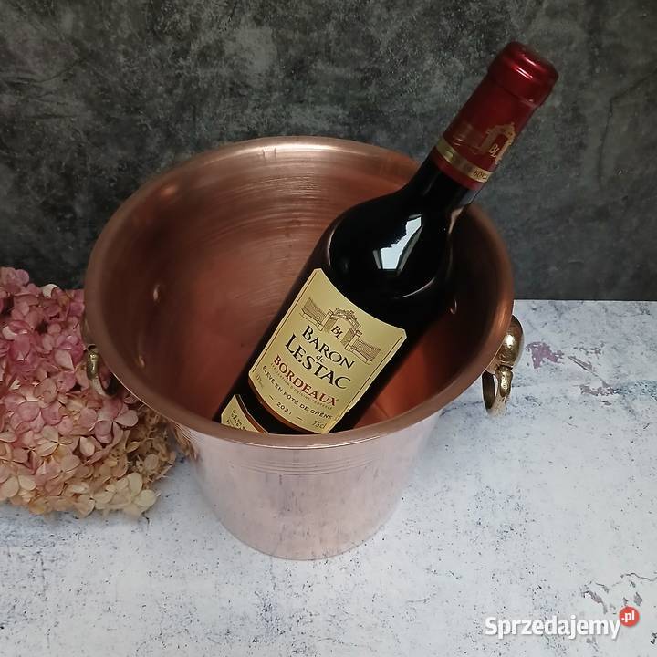 Miedziany cooler miedziany pojemnik na wino Warszawa sprzedam