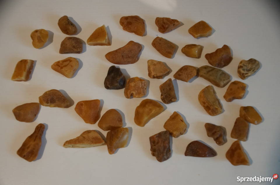 Sprzedam bursztyn surowy 1020 gr mat Razem 505 śląskie Bielsko-Biała