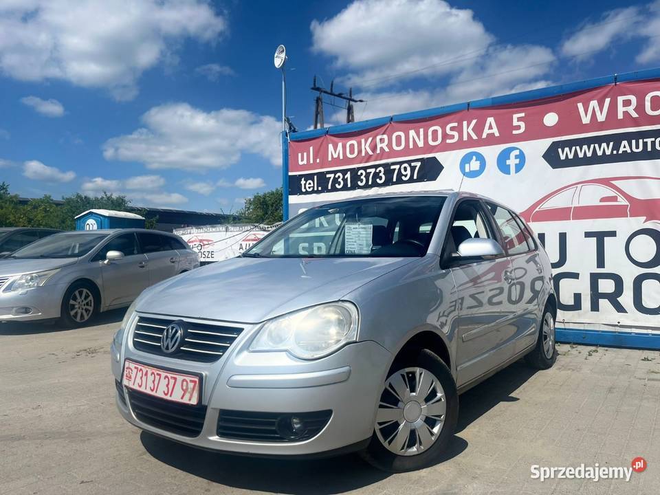 Volkswagen Polo 12 Benzyna 2007 Ekonomiczny Wrocław sprzedam