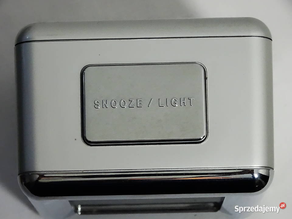 Zegar budzik TCM srebrny 85 stołowy Biłgoraj