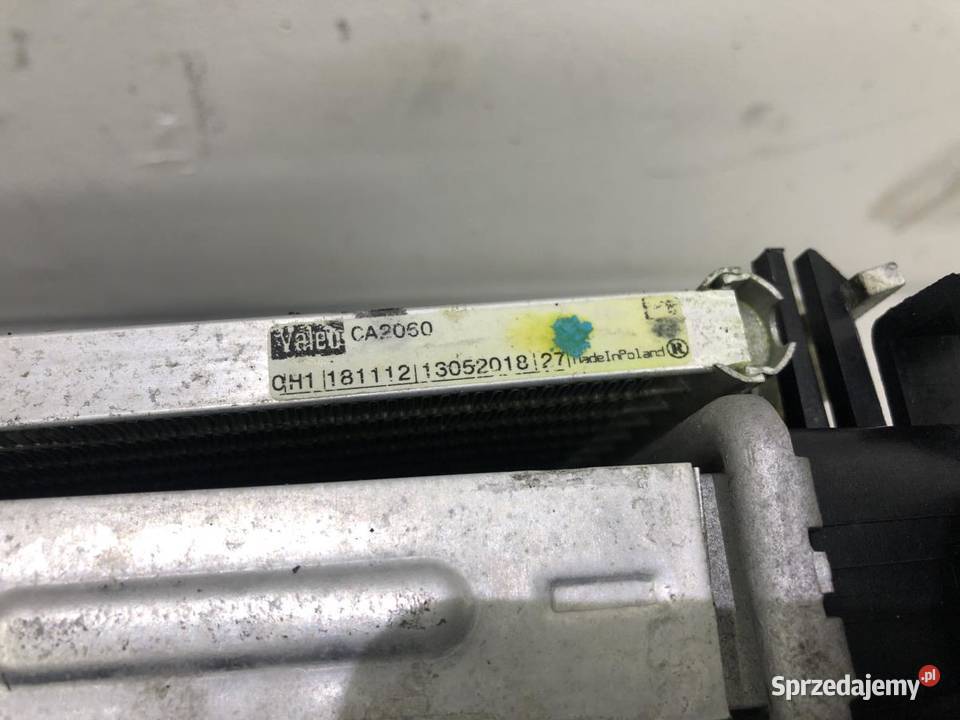 CHŁODNICA WODY KOMPLET 214100078R DUSTER II 12