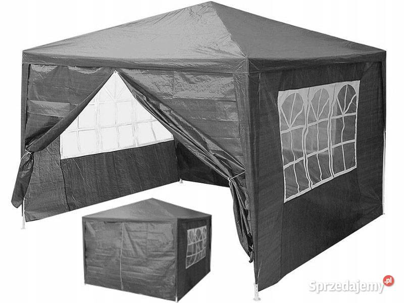 Namiot pawilon ogrodowy handlowy 3x3 m 4 ścianki Smogorzów