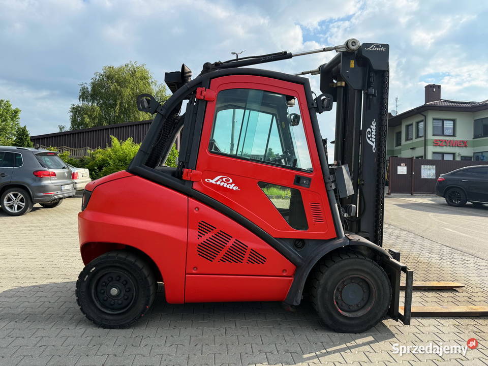 wózek widłowy LINDE H50D 5000 370m kabina diesel Działoszyn