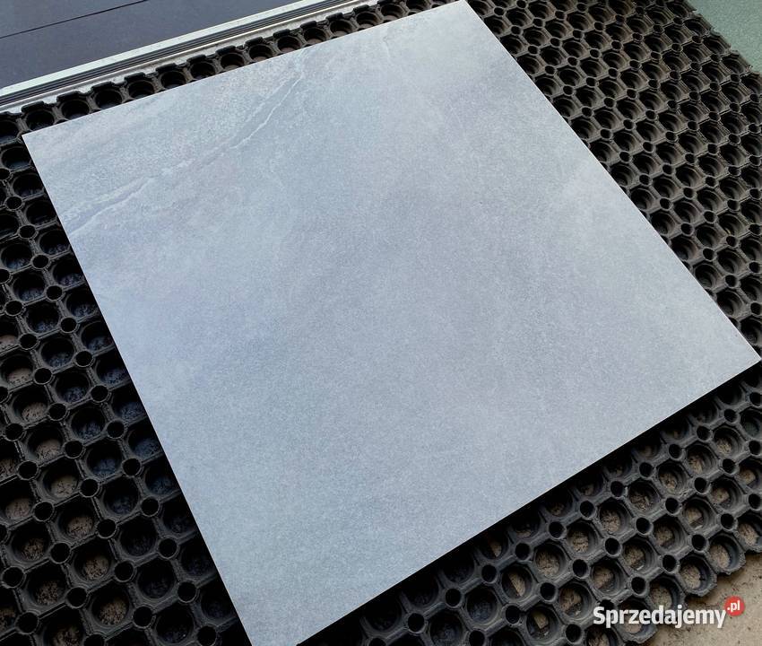 TWARDY SZARY GRES 60X60 MARMUR PÓŁMAT NAJTANIEJ łódzkie Piotrków Trybunalski