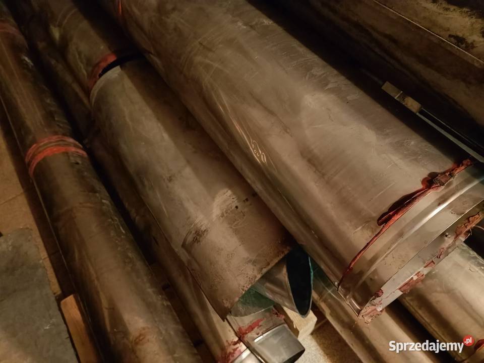 Rura z blachy kwasoodpornej grubość 05mm Pajęczno