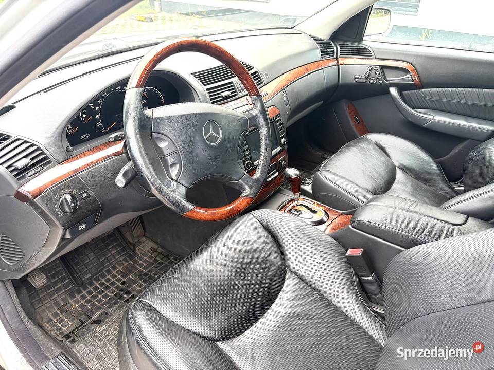 Mercedes Benz S w220 rocznik 2006 krótki LPG klimatyzacja kujawsko-pomorskie Łochowice sprzedam
