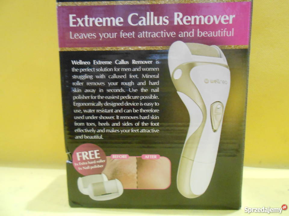 Elektryczny pilnik do stóp Wellneo NOWY Katowice