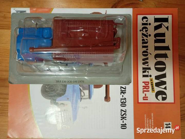 ZIŁ 130 ZSK10 model deagostini 143 Kultowe Modelarstwo Warszawa