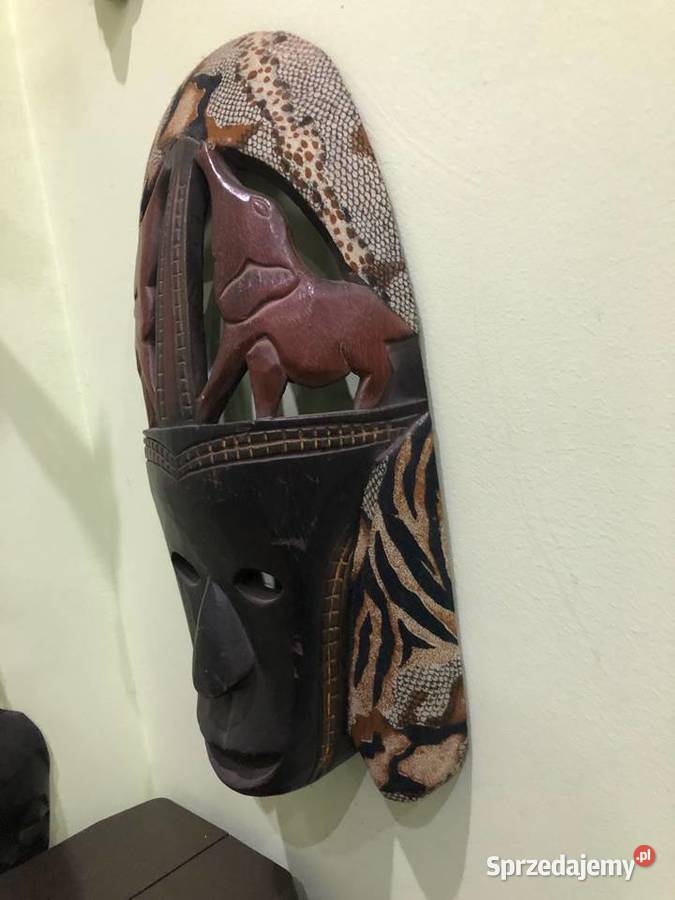 Maska etniczna plemienna Afryka Azja Bali Kraków