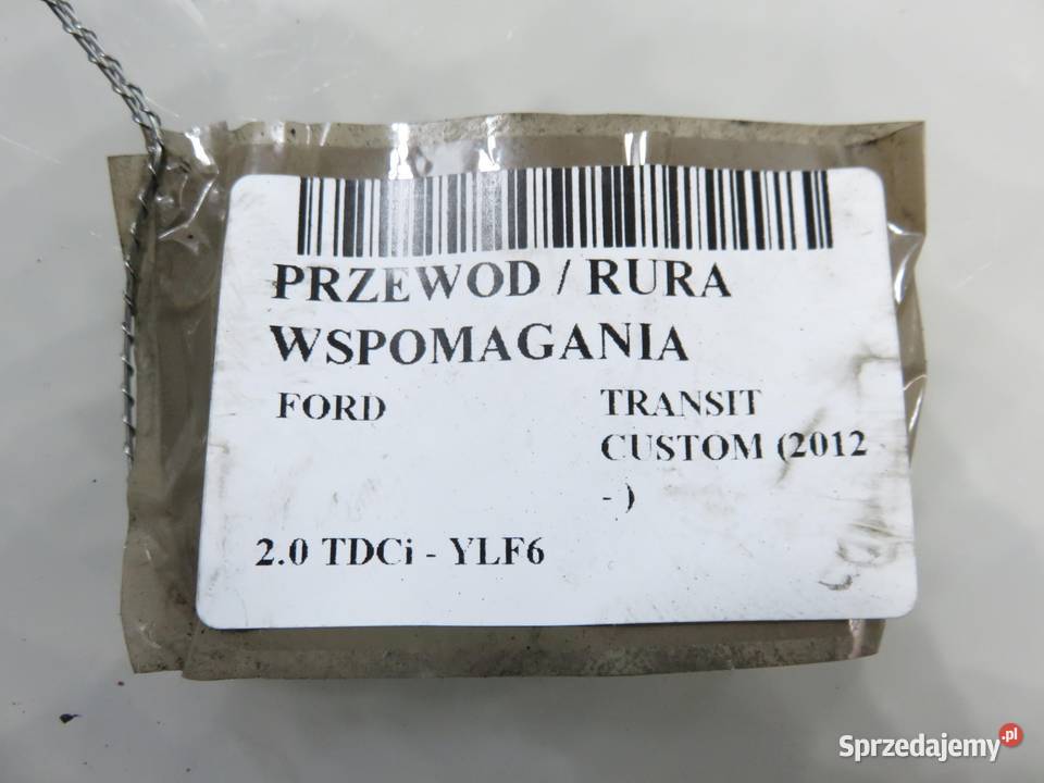 PRZEWÓD WSPOMAGANIA FORD TRANSIT CUSTOM 20 TDCi Układ kierowniczy