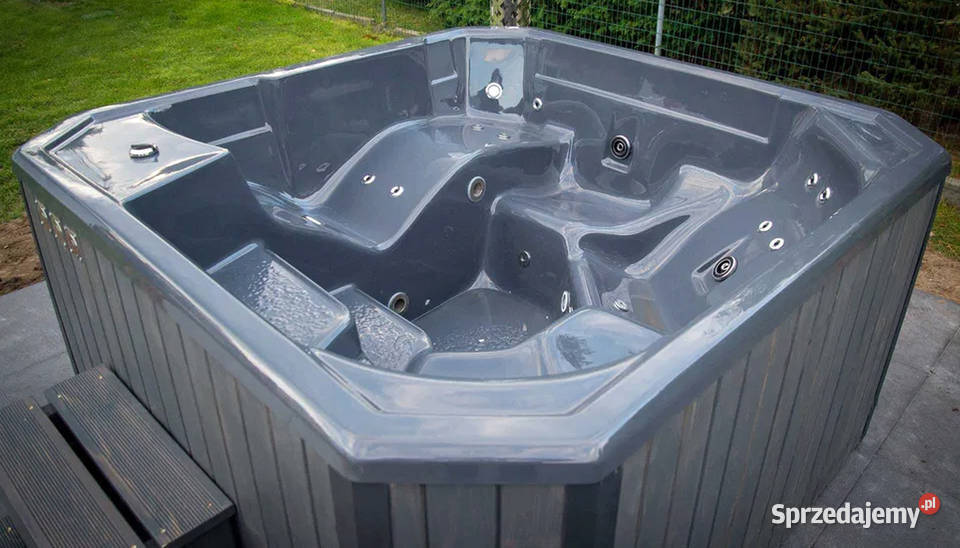 JACUZZI OGRODOWE 5 osobowe wanna spa podgrzewane wielkopolskie