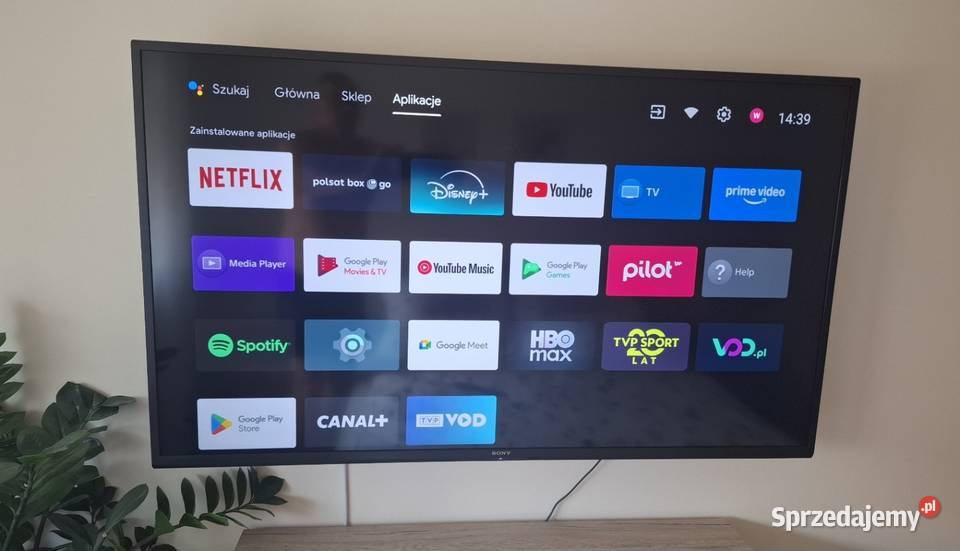 Smart TV Sony 50 4K UHD HDR android TV Konin sprzedam