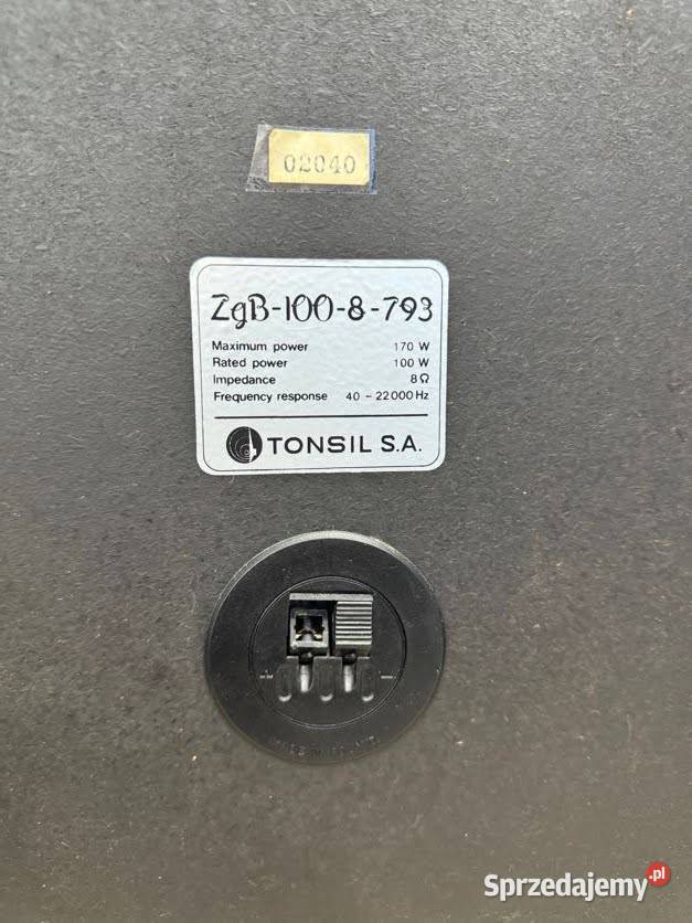 Kolumny głośnikowe MILDTON 170 ZgB1008793 Łapy