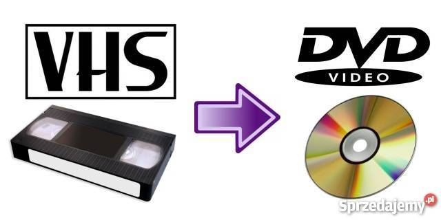 Przegrywanie z dyskietek 35 cala i SD VHS na DVD