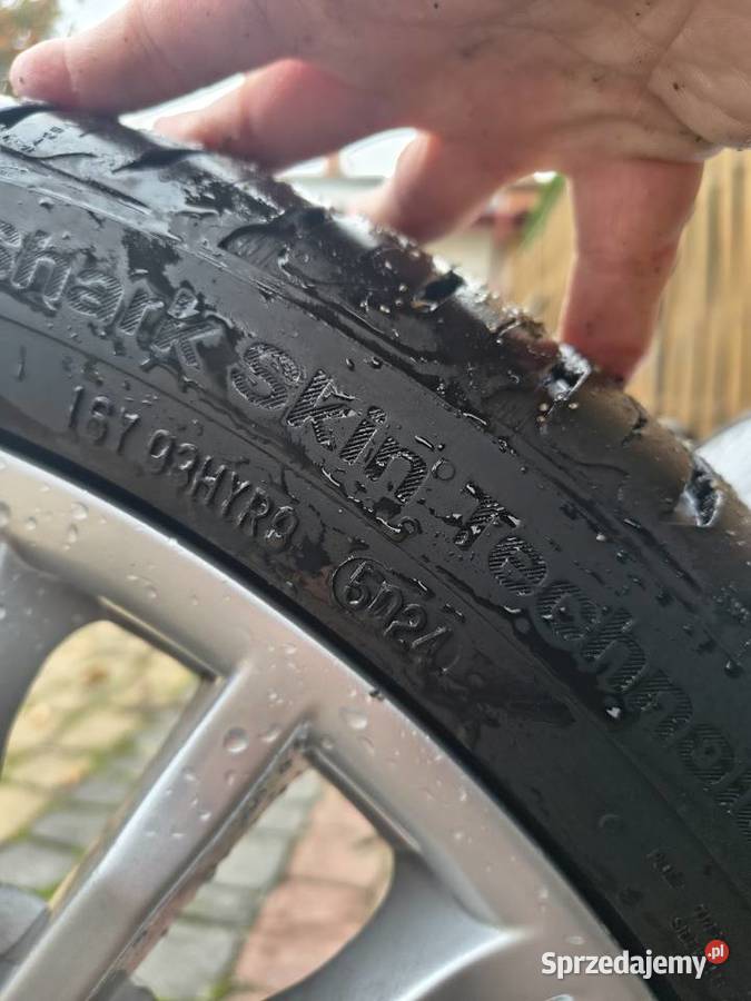 Felgi Mercedes Multispoke 18 plus opony Uniroyal Parczew
