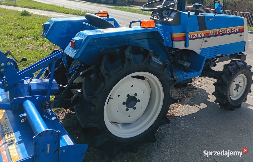 Mini Traktor ciągnik ogrodniczy Mitsubishi z lubelskie Zamość
