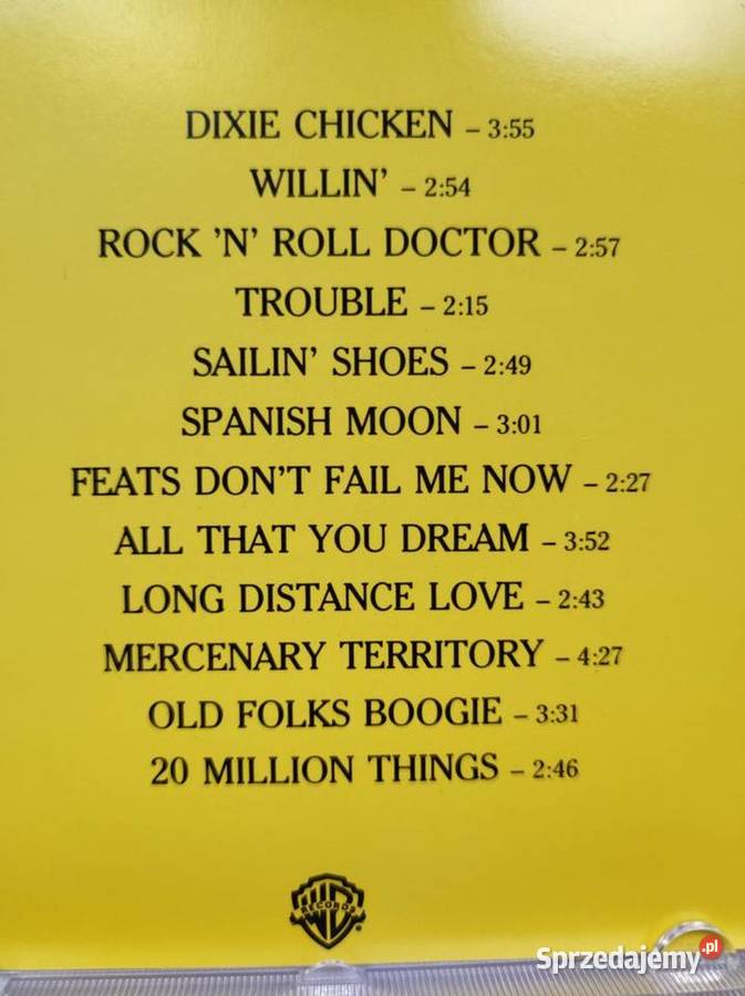 as time goes by the best of little feat 1986 Kultura i Rozrywka Kielce