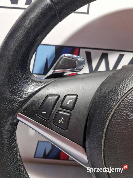 BMW E60 E61 E63 E64 LCI KIEROWNICA SPORT ŁOPATKI