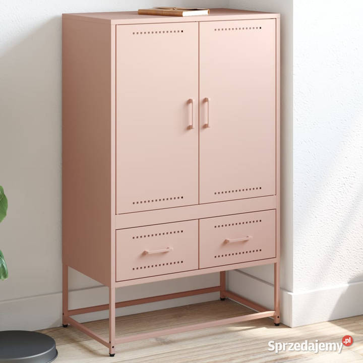 Szafka różowa 68x39x1115 stalowa WM846609 Warszawa sprzedam