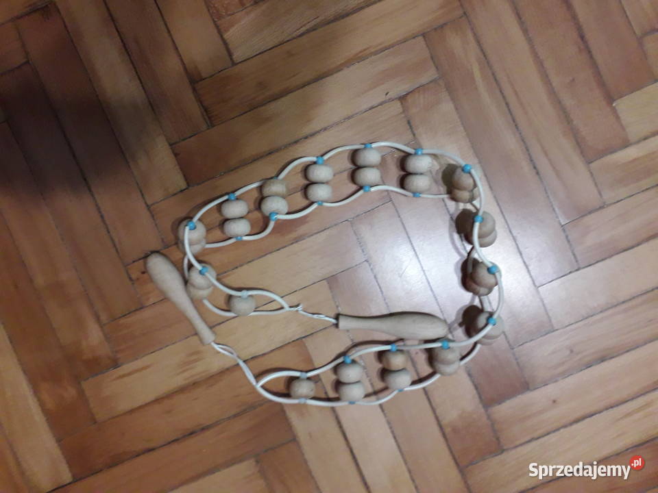 Przyrząd do masażu drewniane niewielkie rolki Kraków