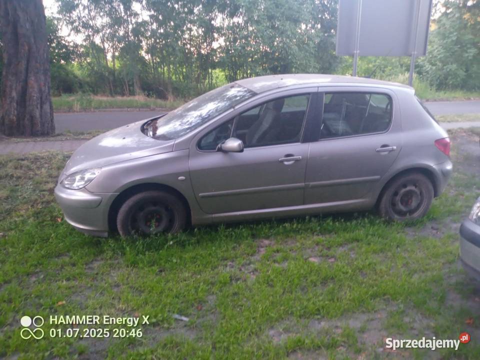 Peugeot 307 20 uszkodzony 4/5 Czerwionka-Leszczyny