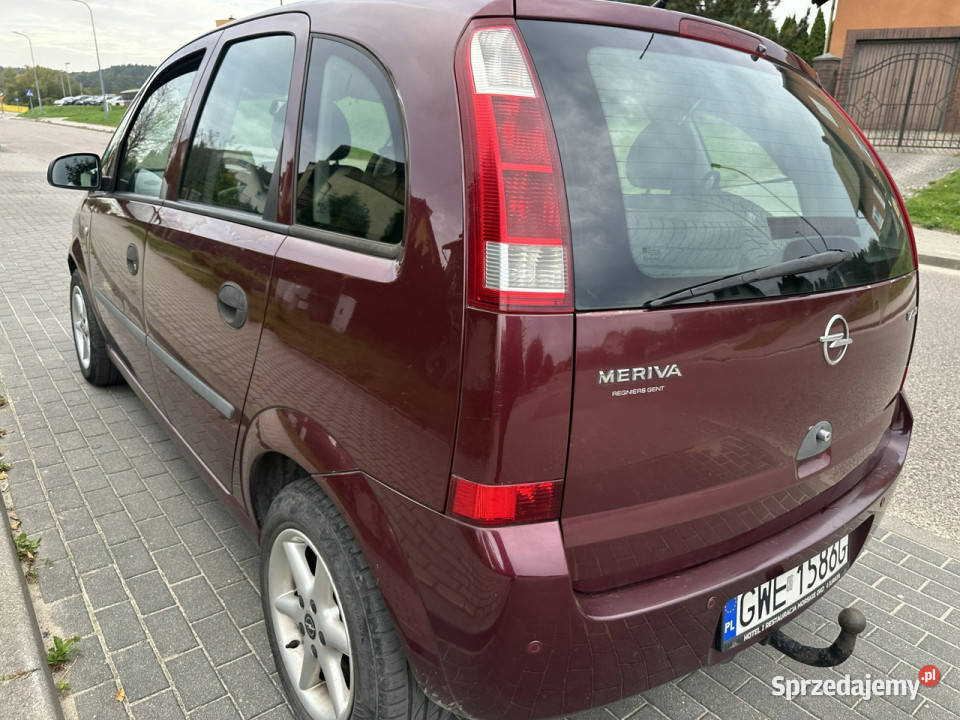Opel Meriva Mocny Diesel hak klima mrozi drugie manualna Wejherowo