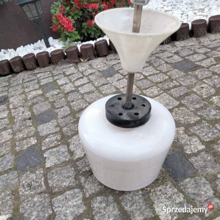 Żyrandol ceramiczny PRL wielkopolskie Ostrów Wielkopolski