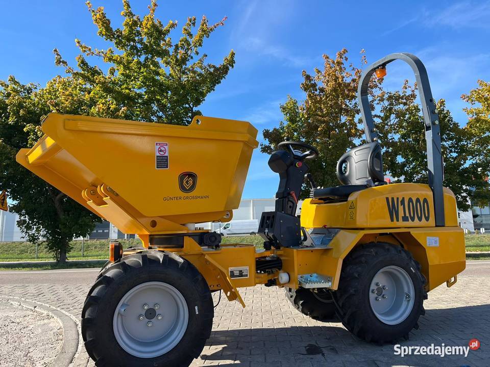 Wozidło budowlane Gunter Grossmann W1000 nowe mazowieckie Ciechanów