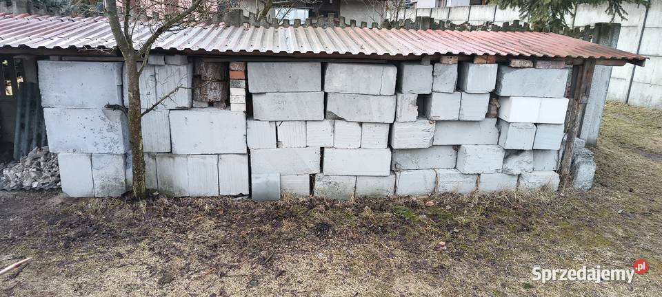 Pustaki z betonu komórkowego Olkusz sprzedam