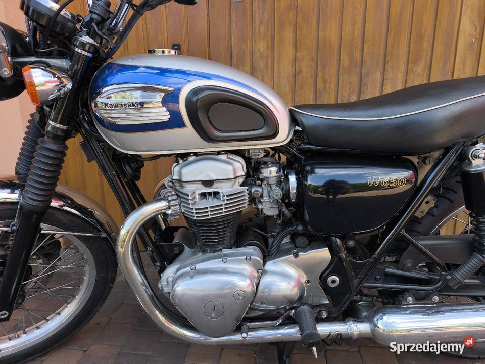 Kawasaki W650 1999 r z Niemiec Nowe Opony Iława