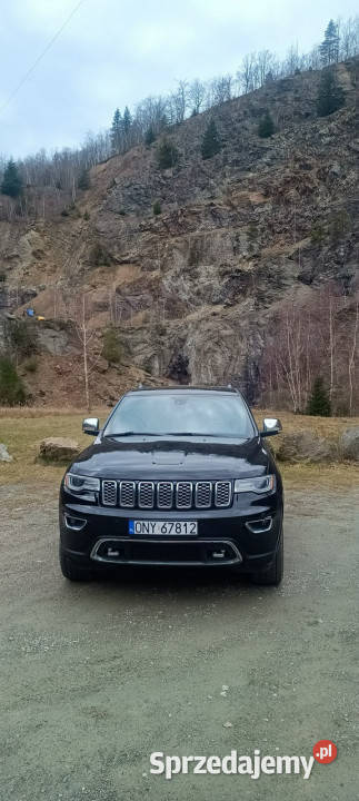 Jeep Grand Cherokee 2018r OVERLAND 36 benzyna immobilizer