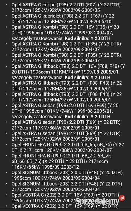 Nowy Zawór EGR AGR Delphi GM Opel Astra G Signum Rok produkcji 2002 Części samochodowe Skawina