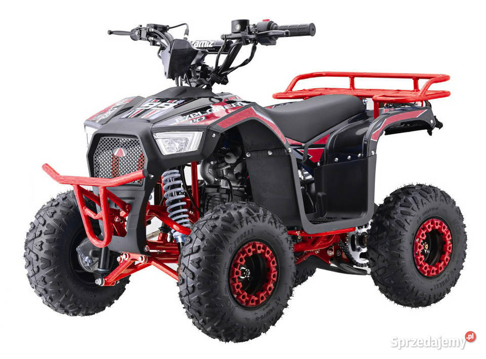 Mini Quad Spalinowy Explorer 110cc czerwony Marki