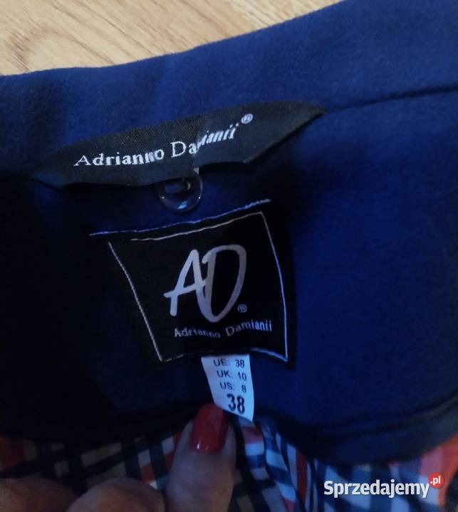 Płaszcz damski zawartość wełny Rozmiar 38(M) Lubin