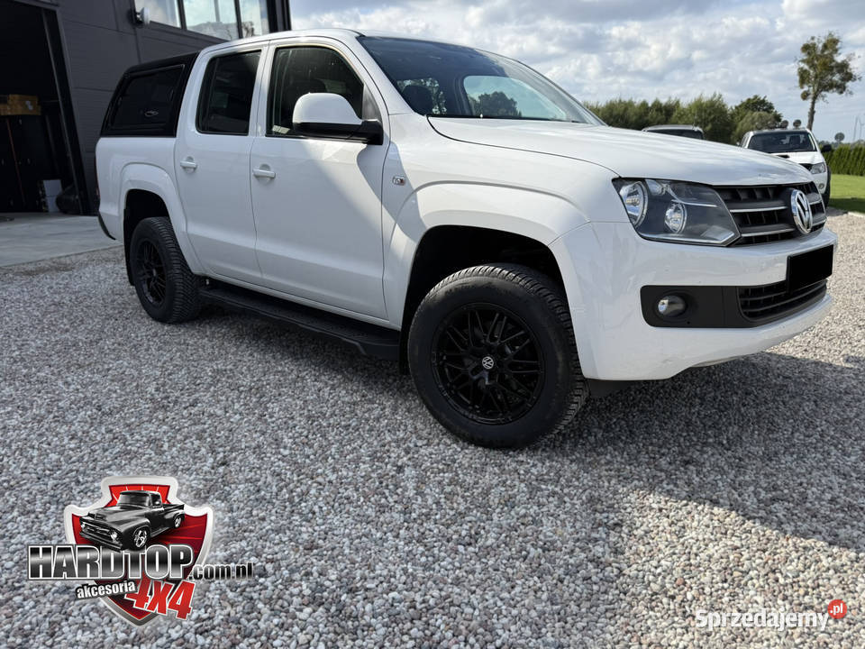 Zabudowa Amarok hardtop czarny szyby przesuwne warmińsko-mazurskie
