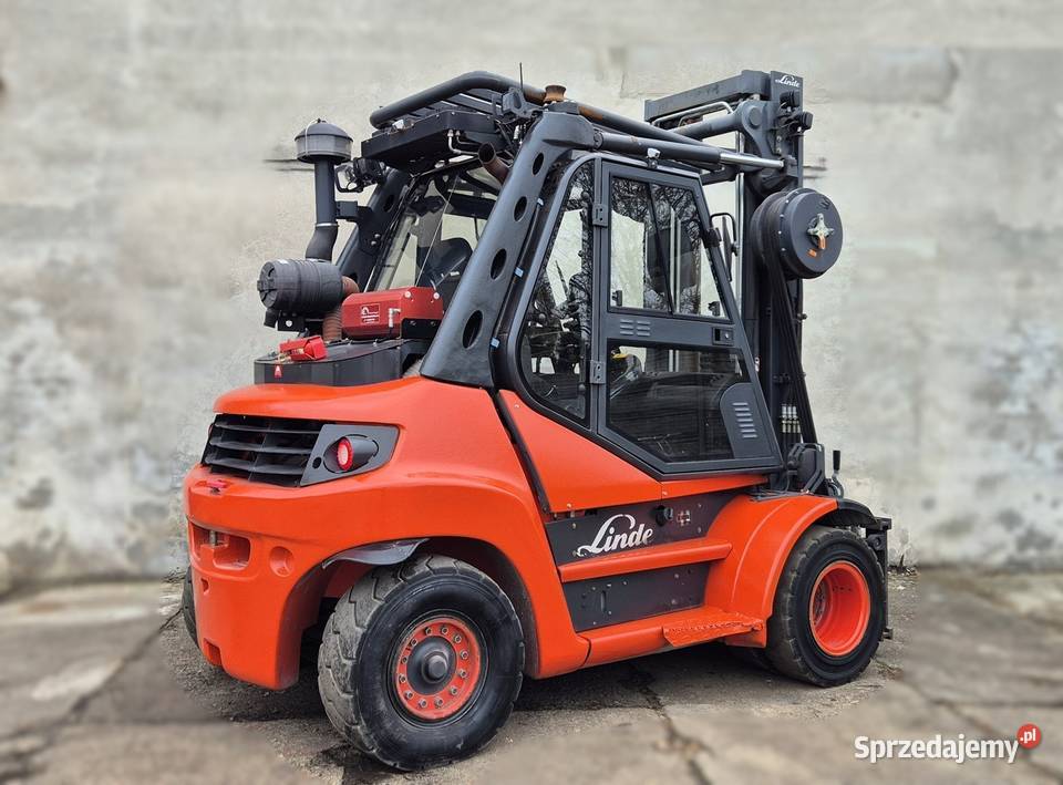 Linde H80D TRIPLEX przesuw klima 4 sekcje hydr Wózki widłowe Rybnik