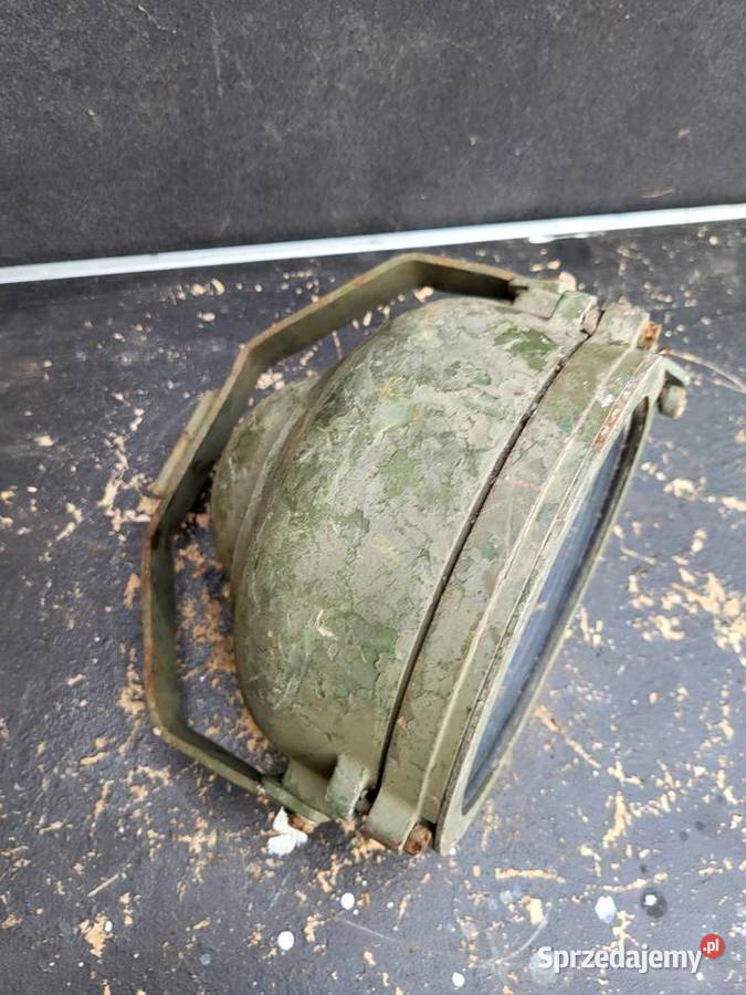 SZPERACZ WOJSKOWY LAMPA STARA Oświetlenie