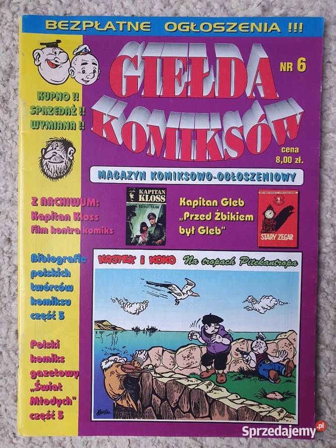 Giełda Komiksów zestaw 9ciu numerów sprzedam